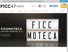 Tablet Screenshot of ficc.es